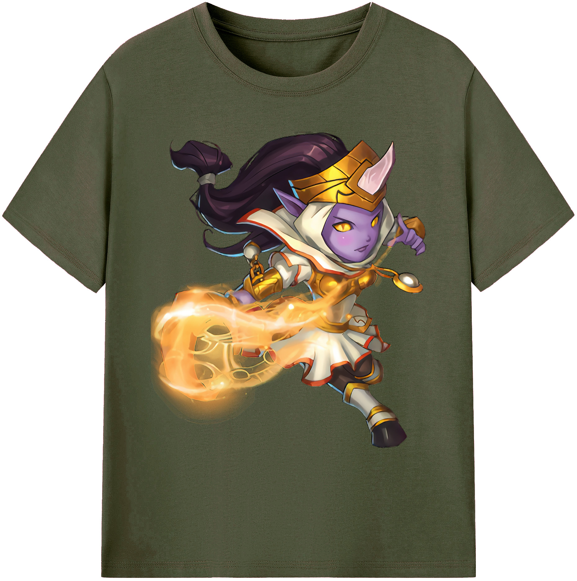 リーグ・オブ・レジェンド League of Legends LOL 綿100％ メンズ半袖Tシャツ｜肌触りやわらか＆通気性